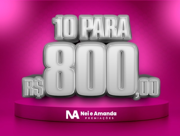 $10,00 PARA $800